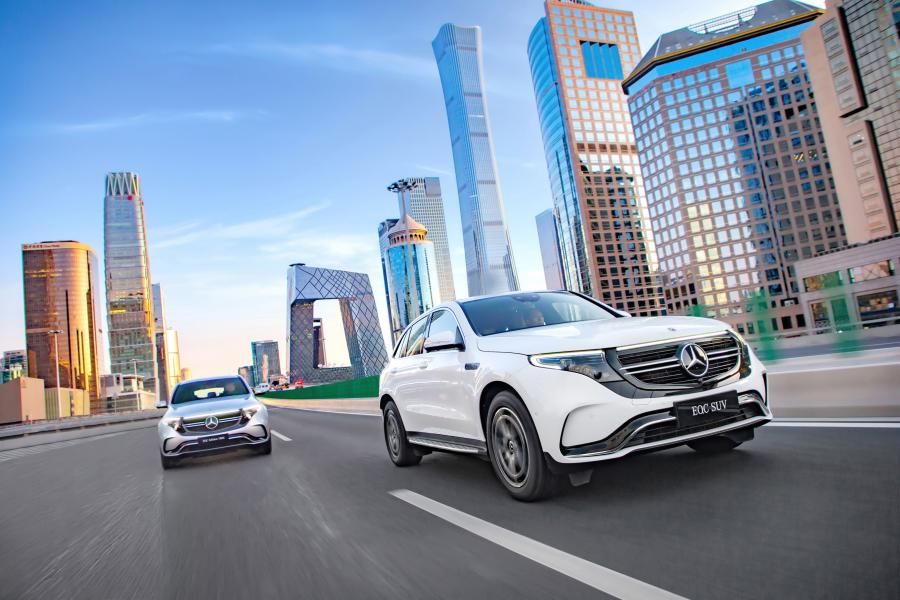  Mercedes-Benz EQC400 4Matic (N293) 2019 года  (CN) (фото 18 из 19)